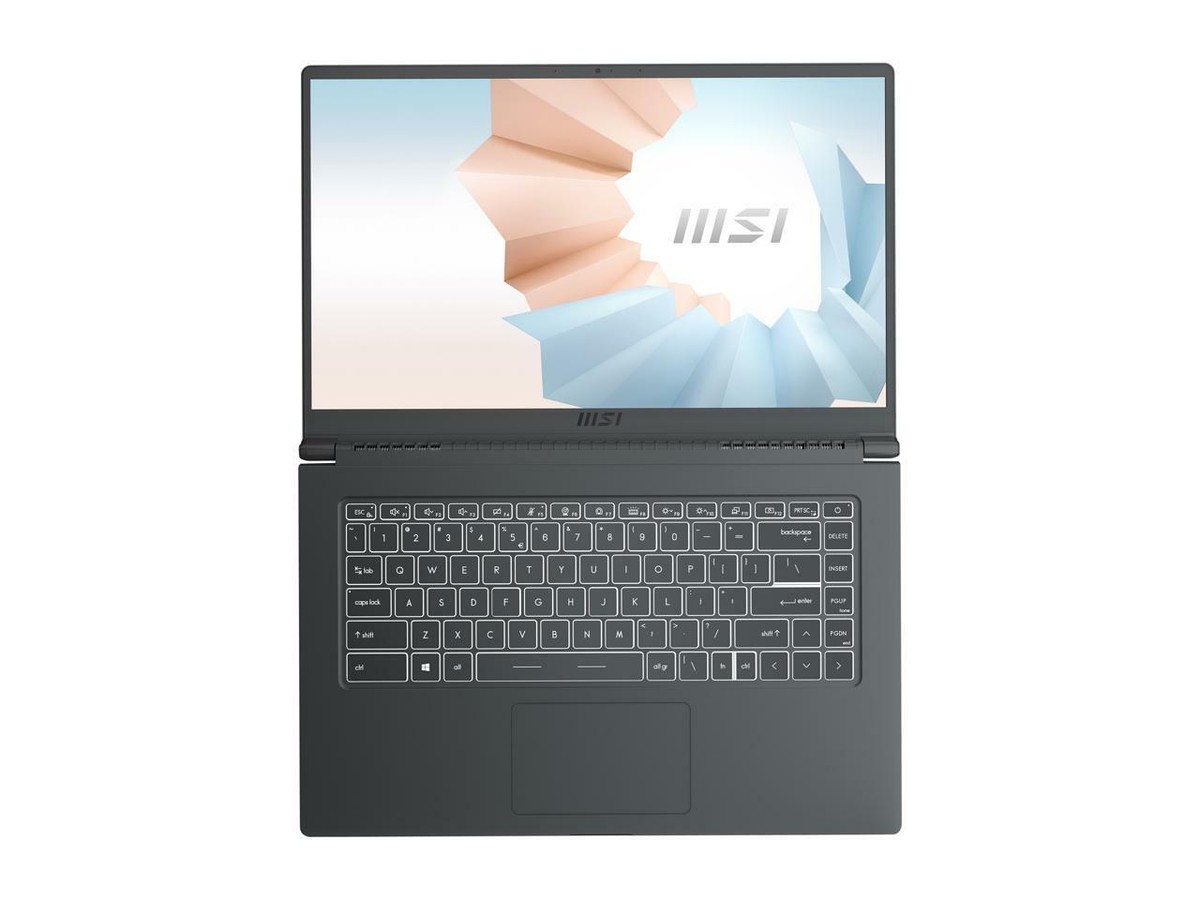 New MSI Modern 15 A11MU-652 15.6'' FHD Laptop Intel i7-1195G7 8GB