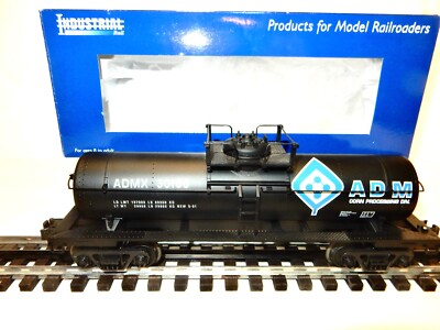Industrial Rail  O27 Gauge ADM Corn Single Dome Tank Car !DM-6008- wth Orig Box-