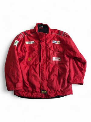 Ferrari Michael Schumacher レーシングジャケット Ferrari Michael Schumacher F1 - Vintage Jacket - XL | eBay UK