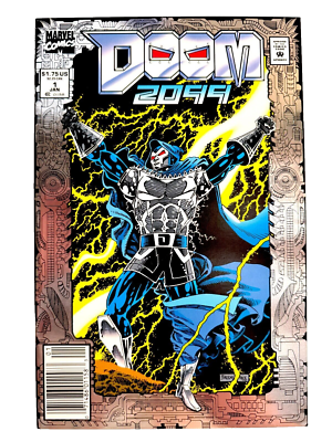 Marvel DOOM 2099 (1993) Rare Newsstand Doctor Doom VF (8.0) Ships