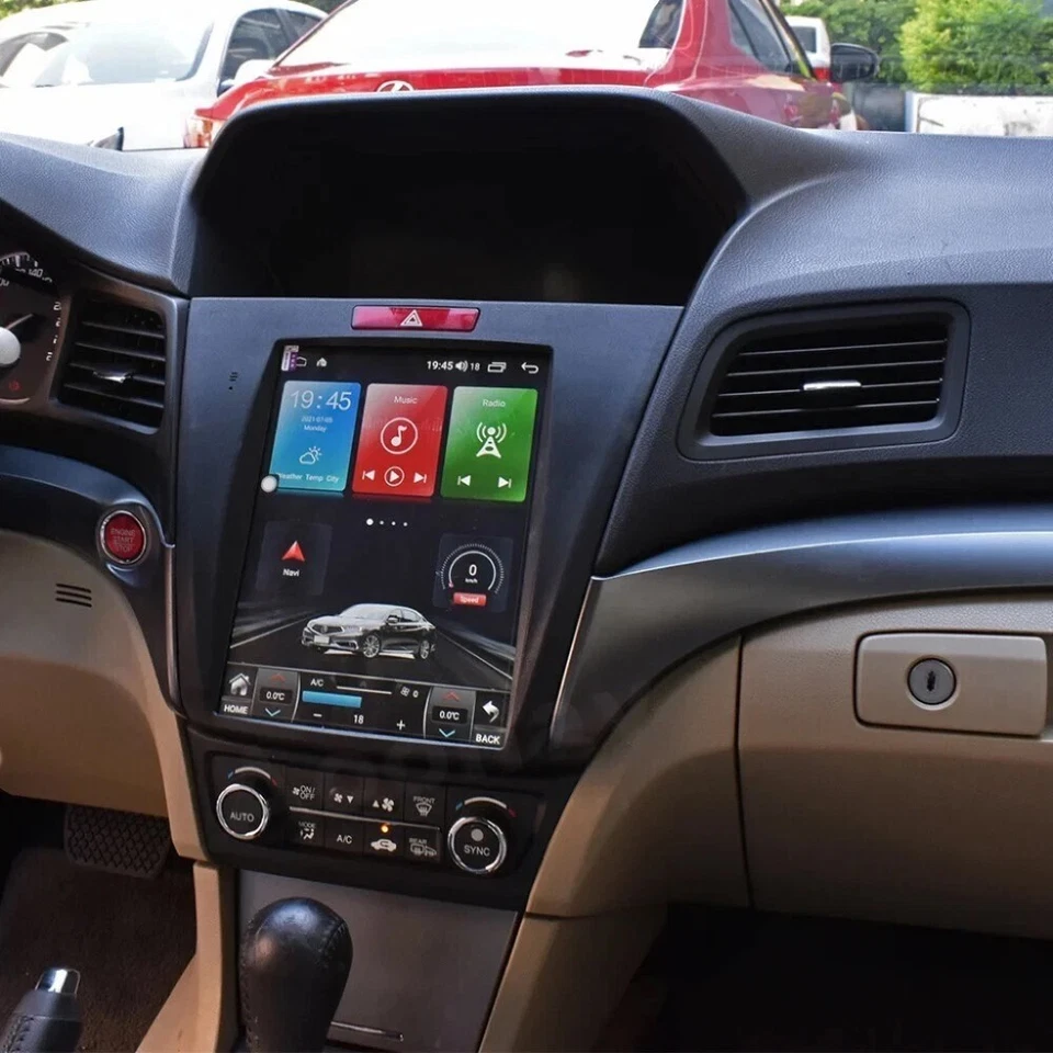 For Acura ILX 2013-2020 Android Car Stereo Radio Wireless CarPlay GPS Navigation - Image 4 of 4