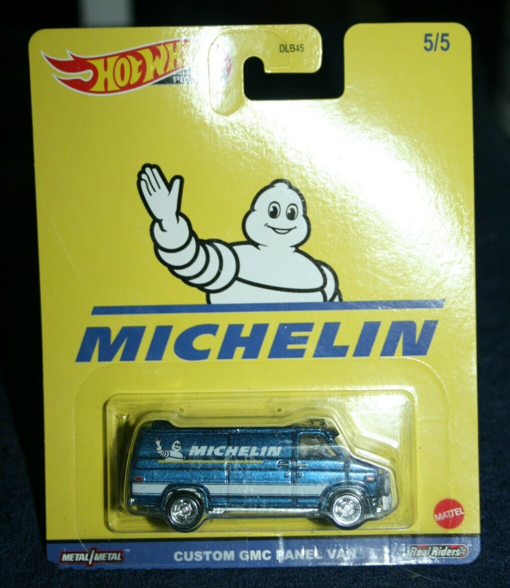 HOT WHEELS PREMIUM MICHELIN CUSTOM GMC PANEL VAN | eBay