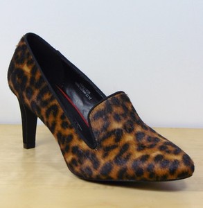 m&s leopard shoes