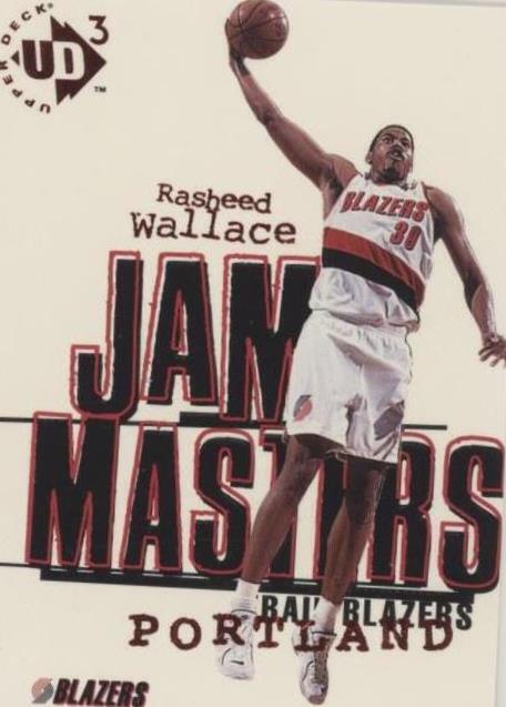 Master Rasheed 1997-98 Upper Deck UD3 - Jam Masters Rasheed Wallace #6 for sale online ...