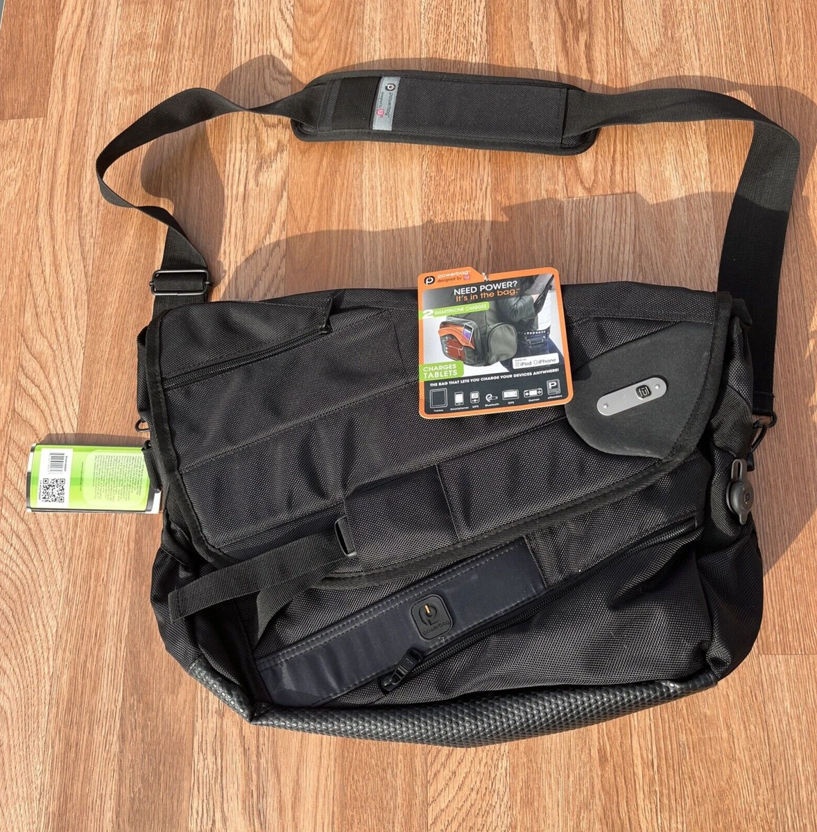 Tech messenger best sale bag