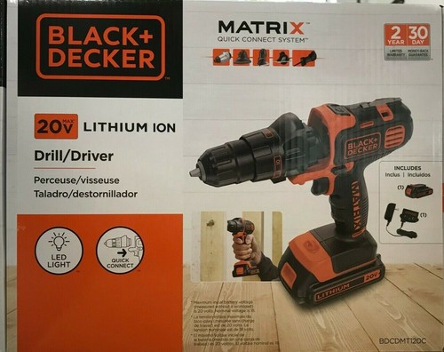 MATRIX 20V MAX Lithium Drill/Driver 