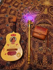 Disney Princess Elena of Avalor Musical Toy Lot Guitar, Wand, Satchel Tested