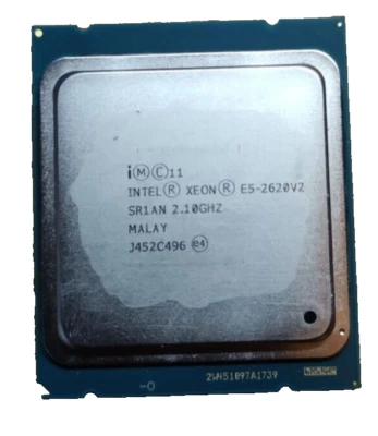 Intel Xeon E5-2620V2 6x 2.10GHz Sockel 2011 6 Core Prozessor max. 2.60GHz CPU - Bild 1 von 2