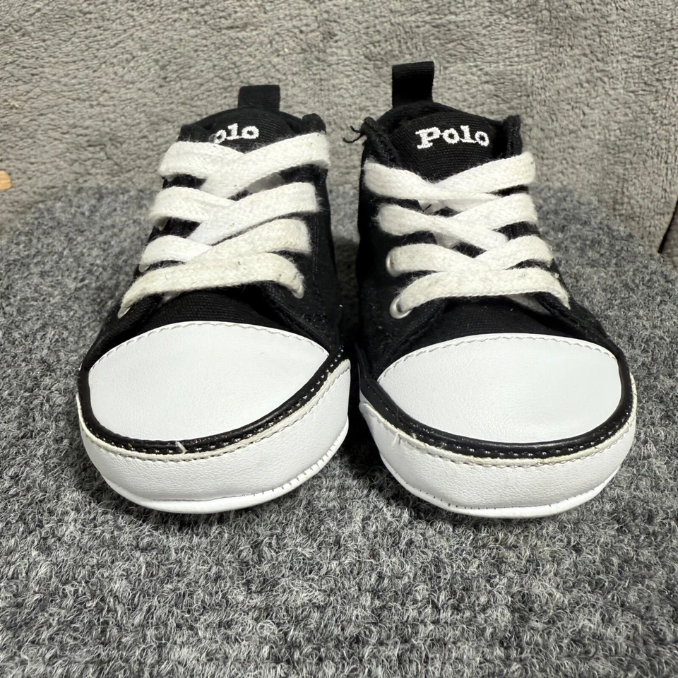 Tenis Polo Ralph Lauren Hamptyn HIBasketball Bear Infantil Talla 2 3-6 Meses Foto 4 de 4