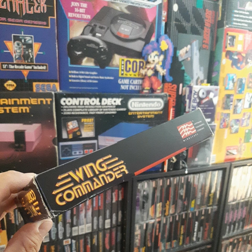 Wing Commander Super Nintendo SNES 1992 Complete CIB Game Box Manual No Tray  - Image 4 of 4