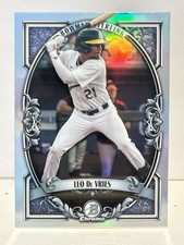 2026 Bowman Sterling Leo De Vries Chrome Refractor Athletics Top Prospect 📈📈