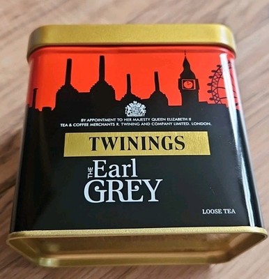 TWININGS LOOSE TEA - 100G METAL TIN THE EARL GREY TEA NEW