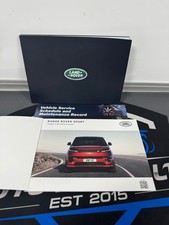 Range Rover Sport owners manual handbook quick reference guide 22-25 (2024)