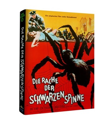 Die Rache der schwarzen Spinne - Anolis Mediabook Cover A - Neu + OVP + DHL