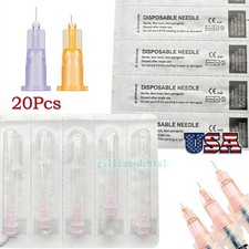 1.5mm-25mm Tattoo Micro Needles - Disposable  Sterile Syringe Tips for Delivery