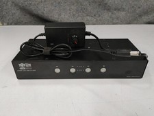 Tripp-Lite B004-DPUA4-K KVM Switch 4-port w/ ...