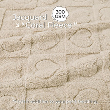 Small Dog Blanket Washable Pet Bed Cover Soft Fluffy Puppy Blanket with Premi...