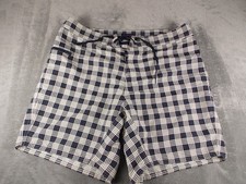 Patagonia Wavefarer Swim Trunks Mens 38 Plaid Board Shorts Hiking Bathing Suit