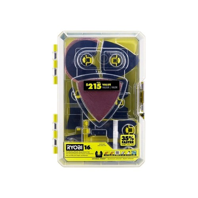 #ad Ryobi 16 pc. Oscillating Blade Assortment Set A241601 $32.99