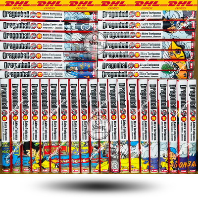 Dragon Ball Kanzenban Vol 1-34 Full Manga Set (English Version