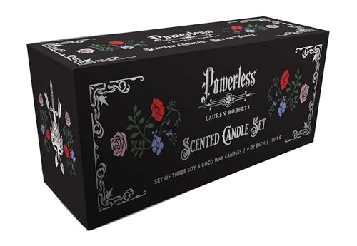 Lauren Roberts: Powerless Trilogy Scented Glass Candle Set (Set of 3)