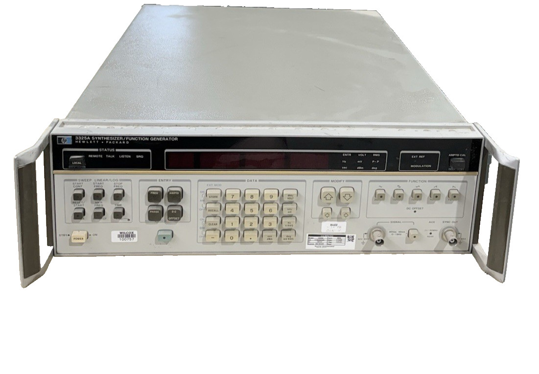 Hewlett Packard HP 3325A Synthesizer / Function Generator For Parts