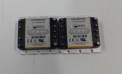 Vicor V24B48M200BL (Lot of 2)