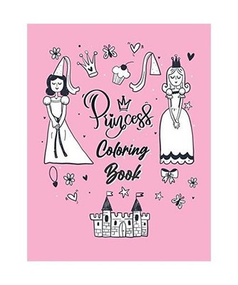 Princess Coloring Book: For Kids Ages 4-10 | how to draw princess step by step i