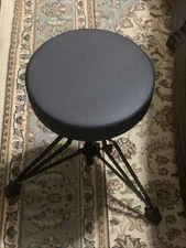 Black Drum Throne Seat From Questlove Pocket Kit Drum Stool