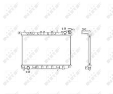 Radiateur Nissan SUNNY