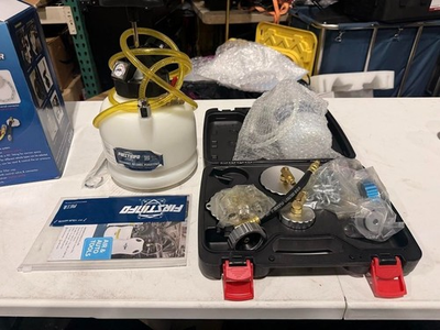 #ad PARTS FIRSTINFO 3L Pressure Brake Fluid Bleeder Kit w 11 Pcs Adapter US $45.00