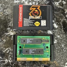 Mortal Kombat 3 (Sega Genesis, 1995) Cart Only TESTED NICE!