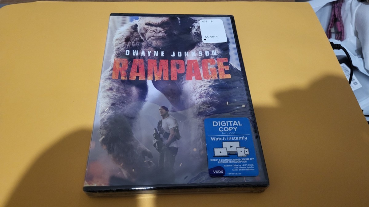 Rampage DVD Dwayne Johnson NEW 883929622757| eBay