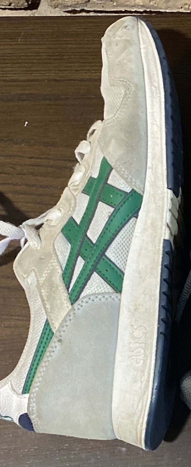 Ask A Gel Lyte Men's Shoes White And Green thumbnail 3