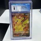 Pikachu V CGC 8 Brilliant Stars Full Art Holo 157/172 MINT 2022 Pokemon TCG