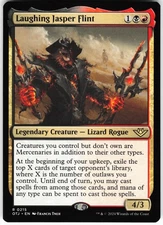 Laughing Jasper Flint R Outlaws of Thunder Junction OTJ Normal 215 MTG NM