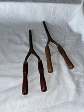 Vintage Stove Top Curling Irons Hair Styling Tools