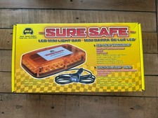 Wolo 3720m-a Sure Safe Led Gen 3 Mini Light Bar Magnetic Light 12v Amber