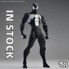 In Stock CT Toys Messtoys Symbiote Spider-Man Black Spider Action Figure Boxed