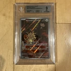 2025 S&V Destined Rivals #203 Team Rockets Meowth Ir Bgs 9