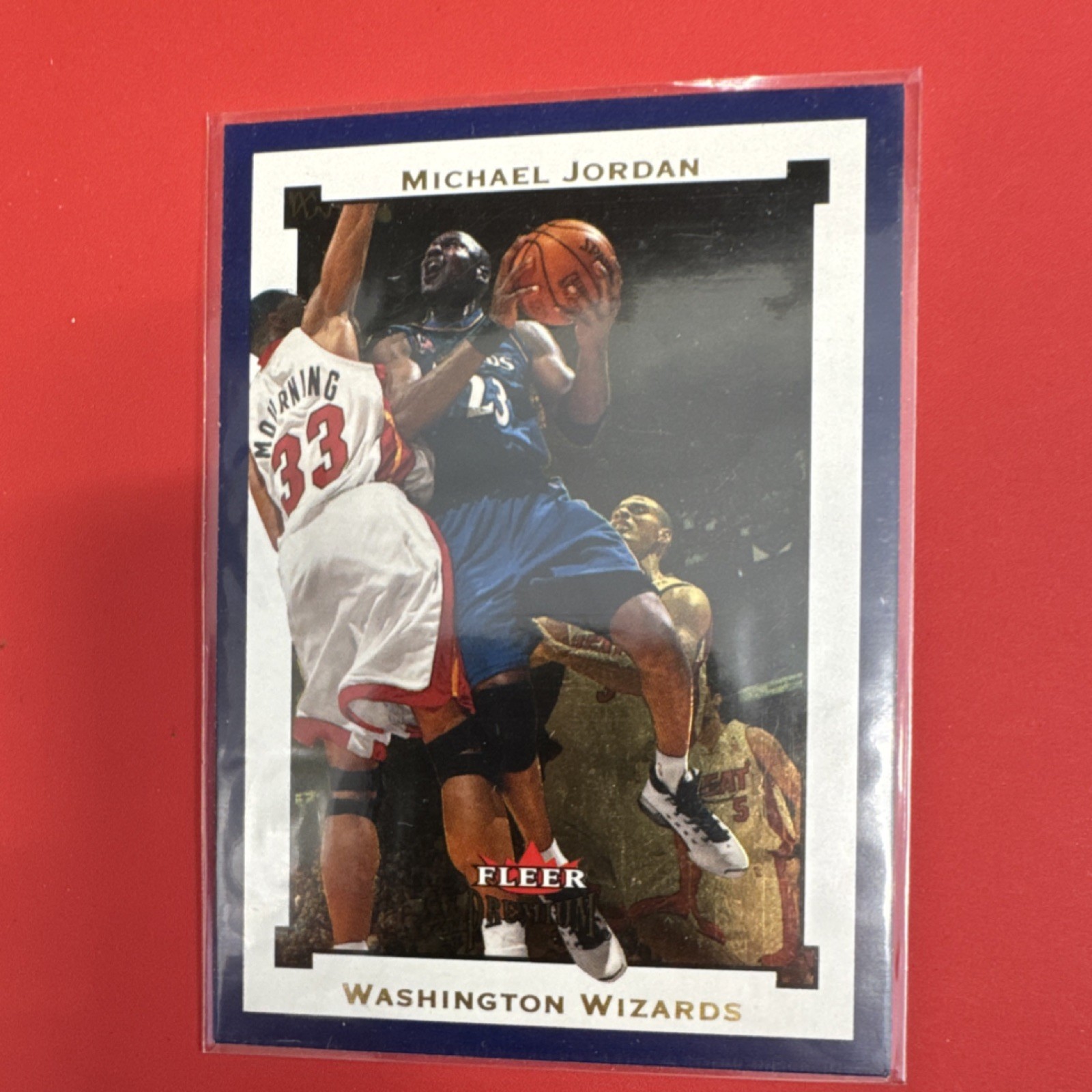 Fleer 2002-03 Premium Michael Jordan #82 Washington Wizards NBA Basketball Card