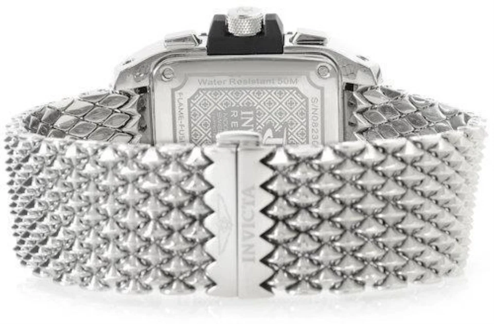 Invicta Reserve 22833 Cuadro le Swiss Cronografo Meteorite Dial Orologio da Uomo - Immagine 2 di 3