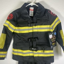 Kids Disguise Firefighter Halloween/Cosplay Costume - Size Small 4-6