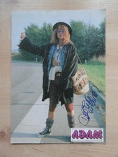 Desiree Nosbusch autograph signed A4 cinema poster lobby card "Adam"