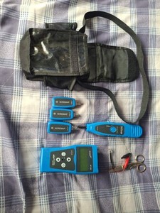 Multipurpose Network LAN Phone Cable Tester w/ 8 far-end test jacks, hunt 5E, 6E