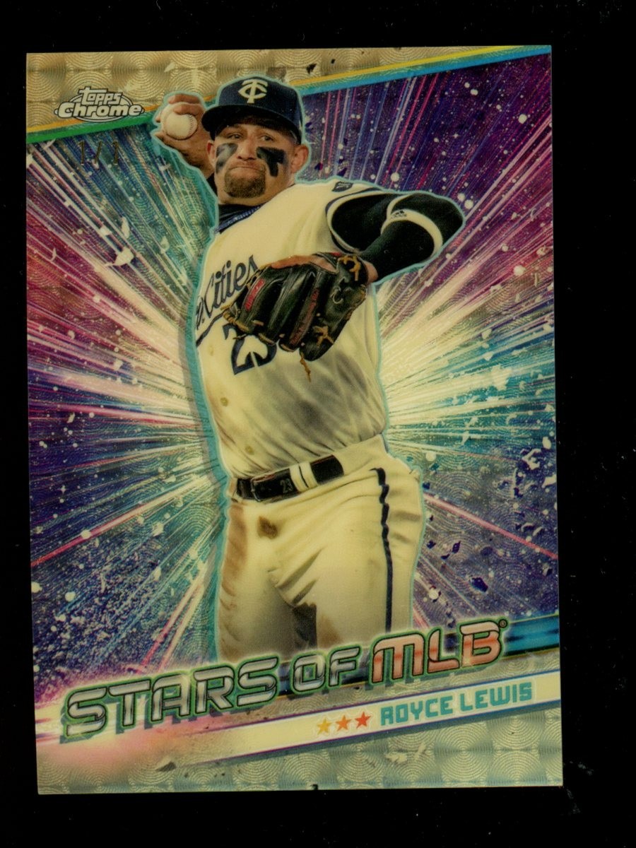 2024 Royce Lewis Stars of the MLB Superfractor #1/1 Minnesota Twins