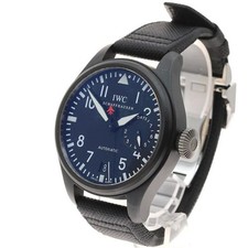 IWC SCHAFFHAUSEN BIG PILOT WATCH TOP GUN IW501901 49mm Ceramic/Leather #C020 2