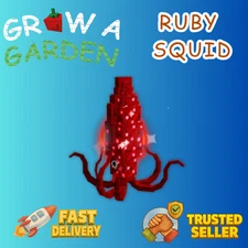 🐙RUBY SQUID🐙GROW A GARDEN 🪴ROBLOX  Cheap + fast + easy delivery