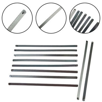 10Pcs 6In 24T Mini Hacksaw Blade Multifunctional Saw Blade Wood Plastic Cutting
