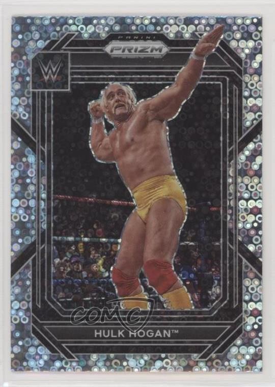 2023 Panini Prizm WWE Under Card Prizm Hulk Hogan #195